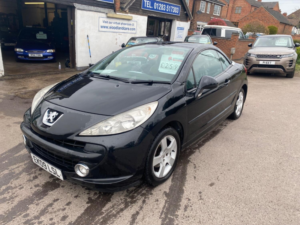 2009 Peugeot 207 Cc 1.6 16v Sport Convertible in Black — image 4