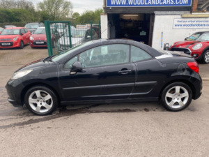 2009 Peugeot 207 Cc 1.6 16v Sport Convertible in Black — image 5