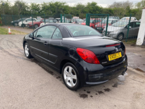 2009 Peugeot 207 Cc 1.6 16v Sport Convertible in Black — image 6
