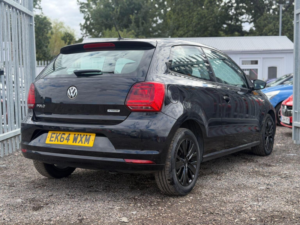 2015 Volkswagen Polo 1.0 Bluemotion Tech Se Euro 6 (s/s) 3dr in Black — image 6