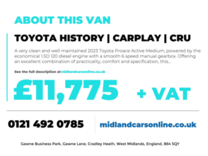 2023 Toyota Proace 1.5 D Active in Red — image 2