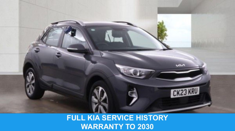 2023 Kia Stonic 1.0 T-Gdi 2 SUV 5dr Petrol Manual Euro 6 (s/s) (99 Bhp) in Grey — image 1