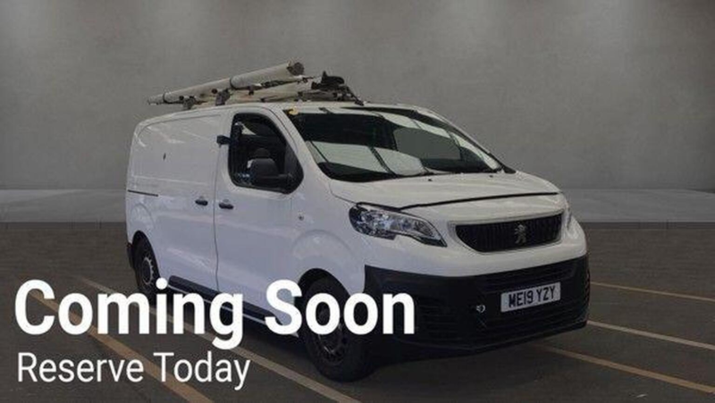 2019 Peugeot Expert 1.6 Bluehdi 1000 Professional Standard Panel Van Mwb Euro 6 6dr in White — image 1