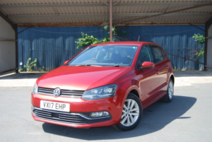 2017 Volkswagen Polo 1.2 Tsi Comfort Line in Red — image 3