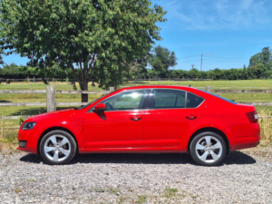 2016 Skoda Octavia 1.6 Tdi Se Sport in Red — image 2