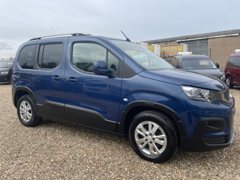 2020 Peugeot Rifter Auto Wav Wheelchair Accessible Vehicle Automatic 1.2 (2020/69) in Blue — image 1