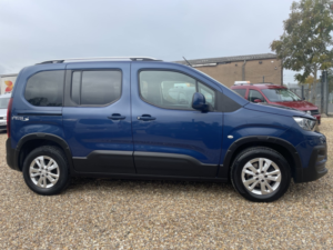2020 Peugeot Rifter Auto Wav Wheelchair Accessible Vehicle Automatic 1.2 (2020/69) in Blue — image 2