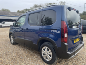 2020 Peugeot Rifter Auto Wav Wheelchair Accessible Vehicle Automatic 1.2 (2020/69) in Blue — image 5