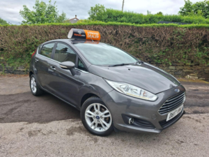 2017 Ford Fiesta 1.25 Zetec Euro 6 5dr in Grey — image 3
