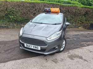 2017 Ford Fiesta 1.25 Zetec Euro 6 5dr in Grey — image 4