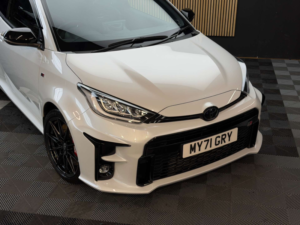 2021 Toyota Yaris 1.6t Gr Circuit Hatchback 3dr Petrol Manual AWD Euro 6 (261 Ps) in White — image 3