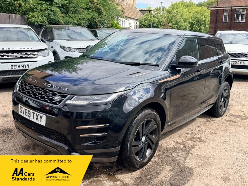 2019 Land Rover Range Rover Evoque R-Dynamic S in Black — image 1