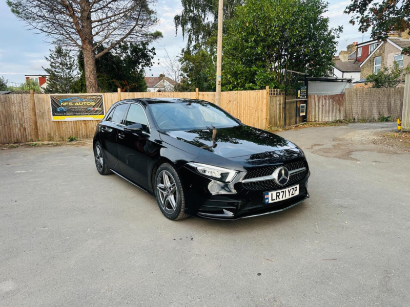 2021 Mercedes-Benz A Class 1.3 A200 Amg Line (executive) 7g-Dct Euro 6 (s/s) 5dr in Black — image 1