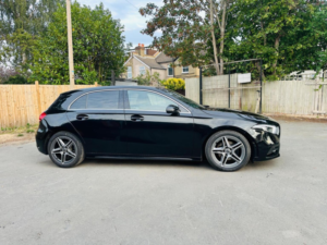 2021 Mercedes-Benz A Class 1.3 A200 Amg Line (executive) 7g-Dct Euro 6 (s/s) 5dr in Black — image 3
