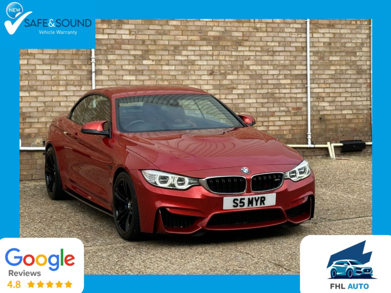 2015 BMW M4 3.0 M4 Convertible in Orange — image 1