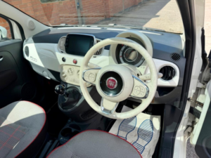2016 Fiat 500 1.2 Lounge Euro 6 (s/s) 3dr in White — image 5
