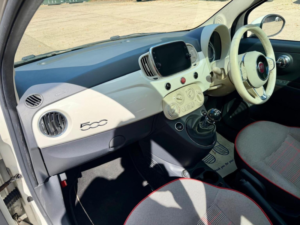 2016 Fiat 500 1.2 Lounge Euro 6 (s/s) 3dr in White — image 6