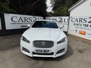 2014 Jaguar Xf 2.2 D R-Sport in White — image 3
