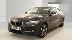2015 BMW 2 Series 1.5 218i Sport Euro 6 (s/s) 2dr in Black — image 2