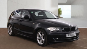 2010 BMW 1 Series 2.0 118d Sport 5 Door in Black — image 2