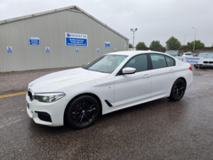 2018 BMW 5 Series 2.0 520d M Sport Auto Xdrive Euro 6 (s/s) 4dr in White — image 3