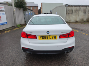 2018 BMW 5 Series 2.0 520d M Sport Auto Xdrive Euro 6 (s/s) 4dr in White — image 5