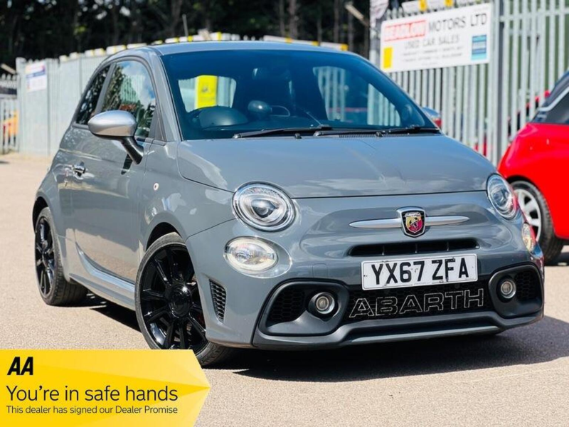 2017 Abarth 595 1.4 T-Jet Turismo Euro 6 3dr in Grey — image 1