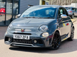 2017 Abarth 595 1.4 T-Jet Turismo Euro 6 3dr in Grey — image 3