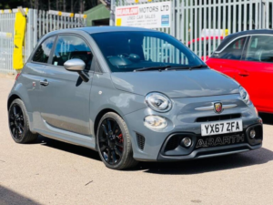 2017 Abarth 595 1.4 T-Jet Turismo Euro 6 3dr in Grey — image 4