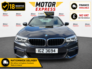 2017 BMW 5 Series 2.0 530e M Sport Iperformance Saloon in Grey — image 3