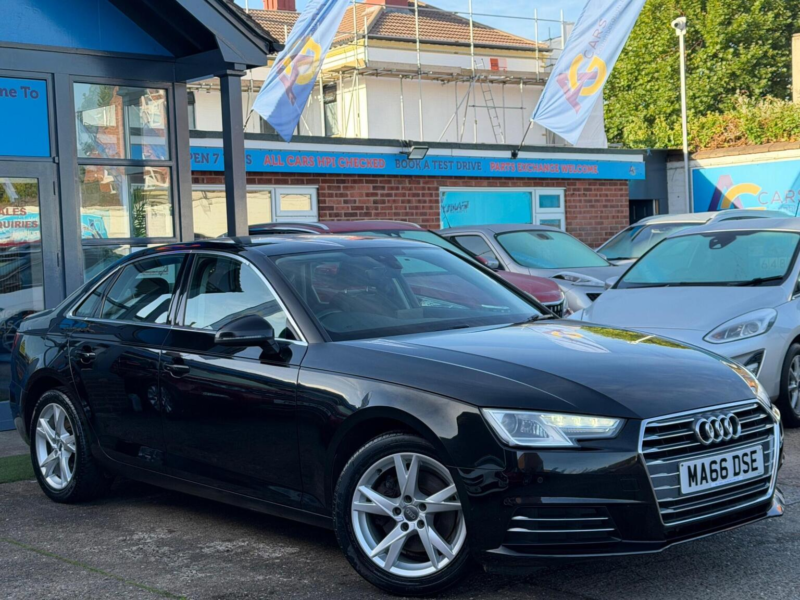 2016 Audi A4 1.4 Tfsi Sport Euro 6 (s/s) 4dr in Black — image 1