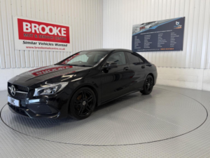 2017 Mercedes-Benz Cla 2.1 Cla220d Amg Line Coupe 7g-Dct Euro 6 (s/s) 4dr in Black — image 3