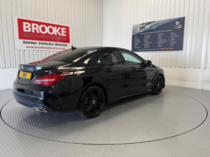 2017 Mercedes-Benz Cla 2.1 Cla220d Amg Line Coupe 7g-Dct Euro 6 (s/s) 4dr in Black — image 4
