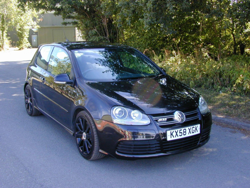 2008 Volkswagen Golf Ref 8714 - VW Golf R32 3.2 V6 4 Motion (4wd) Manual 3dr Hatch (rhd - Uk Car) in Black — image 1