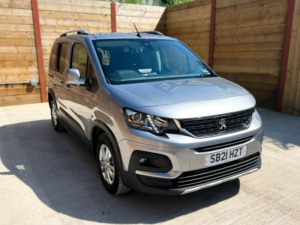 2021 Peugeot Rifter 3 SEAT Wheelchair Accessible Disabled Access Vehicle Wav in Grey — image 4