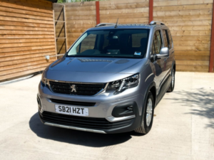 2021 Peugeot Rifter 3 SEAT Wheelchair Accessible Disabled Access Vehicle Wav in Grey — image 6