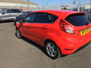 2013 Ford Fiesta 1.5 Tdci Zetec Euro 5 5dr in Red — image 5