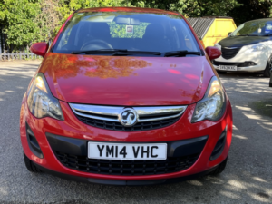 2014 Vauxhall Corsa 1.0 Ecoflex 12v S Hatchback 3dr Petrol Manual Euro 5 (65 Ps) in Red — image 2