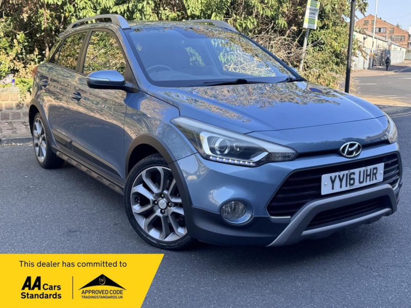 2016 Hyundai I20 1.0 T-Gdi Active Euro 6 (s/s) 5dr in Blue — image 1