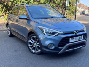 2016 Hyundai I20 1.0 T-Gdi Active Euro 6 (s/s) 5dr in Blue — image 3