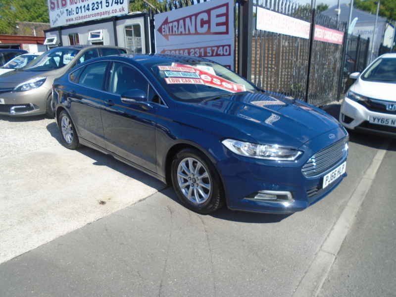 2016 Ford Mondeo 1.5 Tdci Econetic Zetec Hatchback 5dr Diesel Manual Euro 6 (s/s) (120 Ps) in Blue — image 1