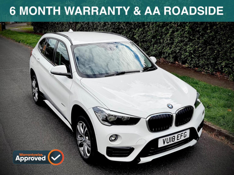 2018 BMW X1 2.0 18d Sport Auto Xdrive Euro 6 (s/s) 5dr in White — image 1