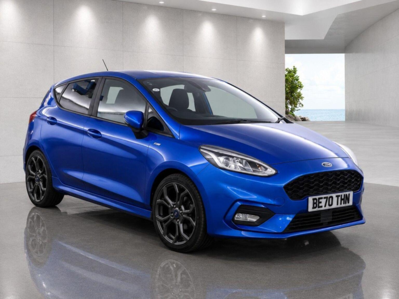 2020 Ford Fiesta 1.0t Ecoboost St-Line Edition Euro 6 (s/s) 5dr in Blue — image 1