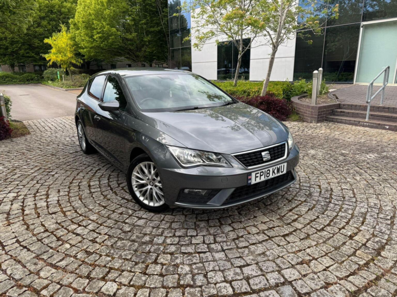 2018 SEAT Leon 1.6 Tdi Se Dynamic Technology DSG Euro 6 (s/s) 5dr in Grey — image 1