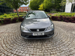 2018 SEAT Leon 1.6 Tdi Se Dynamic Technology DSG Euro 6 (s/s) 5dr in Grey — image 2