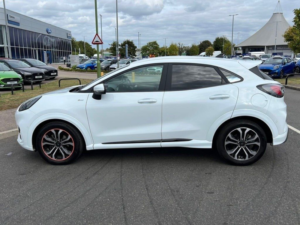 2021 Ford Puma 1.0t Ecoboost Mhev St-Line SUV 5dr Petrol Manual Euro 6 (s/s) (155 Ps) in White — image 3
