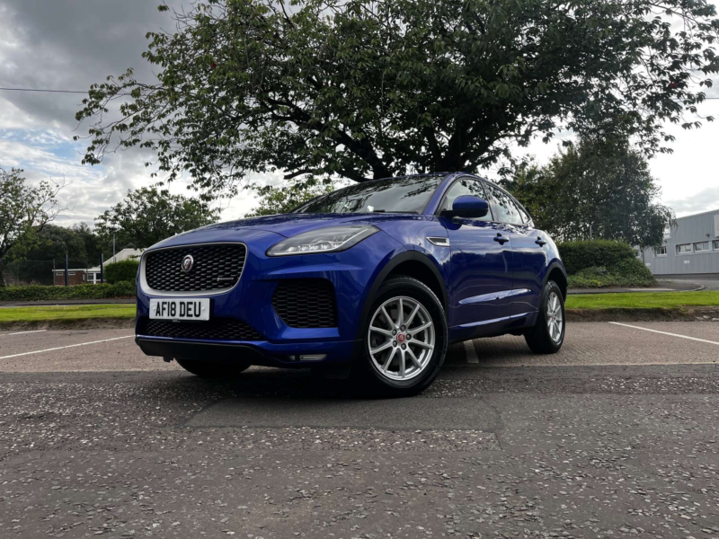 2018 Jaguar E-Pace 2.0 E-Pace R-Dynamic D AWD Auto 4WD 5dr in Blue — image 1