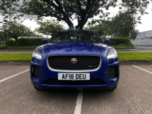 2018 Jaguar E-Pace 2.0 E-Pace R-Dynamic D AWD Auto 4WD 5dr in Blue — image 4