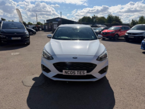 2019 Ford Focus 1.5 Ecoblue St-Line X Auto Euro 6 (s/s) 5dr in White — image 2