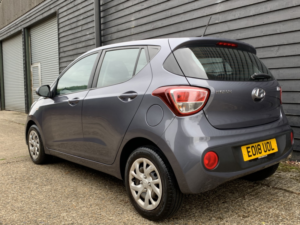 2018 Hyundai I10 1.2 Se Hatchback 5dr Petrol Auto Euro 6 (87 Ps) in Grey — image 4